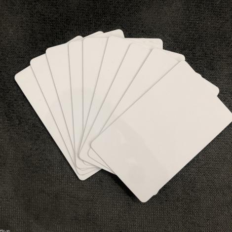 Phôi thẻ nhựa trắng PVC 85.6 x 56 x 0.76mm